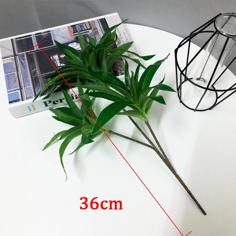 Planta Dracena Artificial Realista 36cm