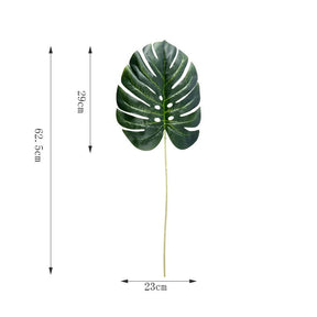 Ramo Grande de Folha Artificiais Decorativas 60cm